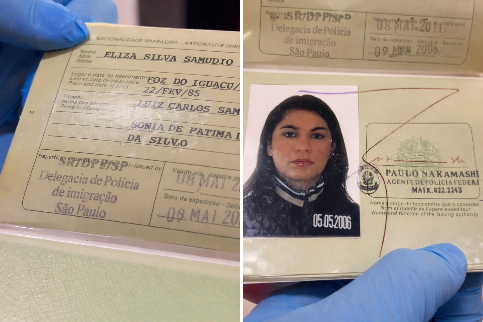 Passaporte atribuído a Eliza Samudio é encontrado em Portugal e entregue ao consulado
