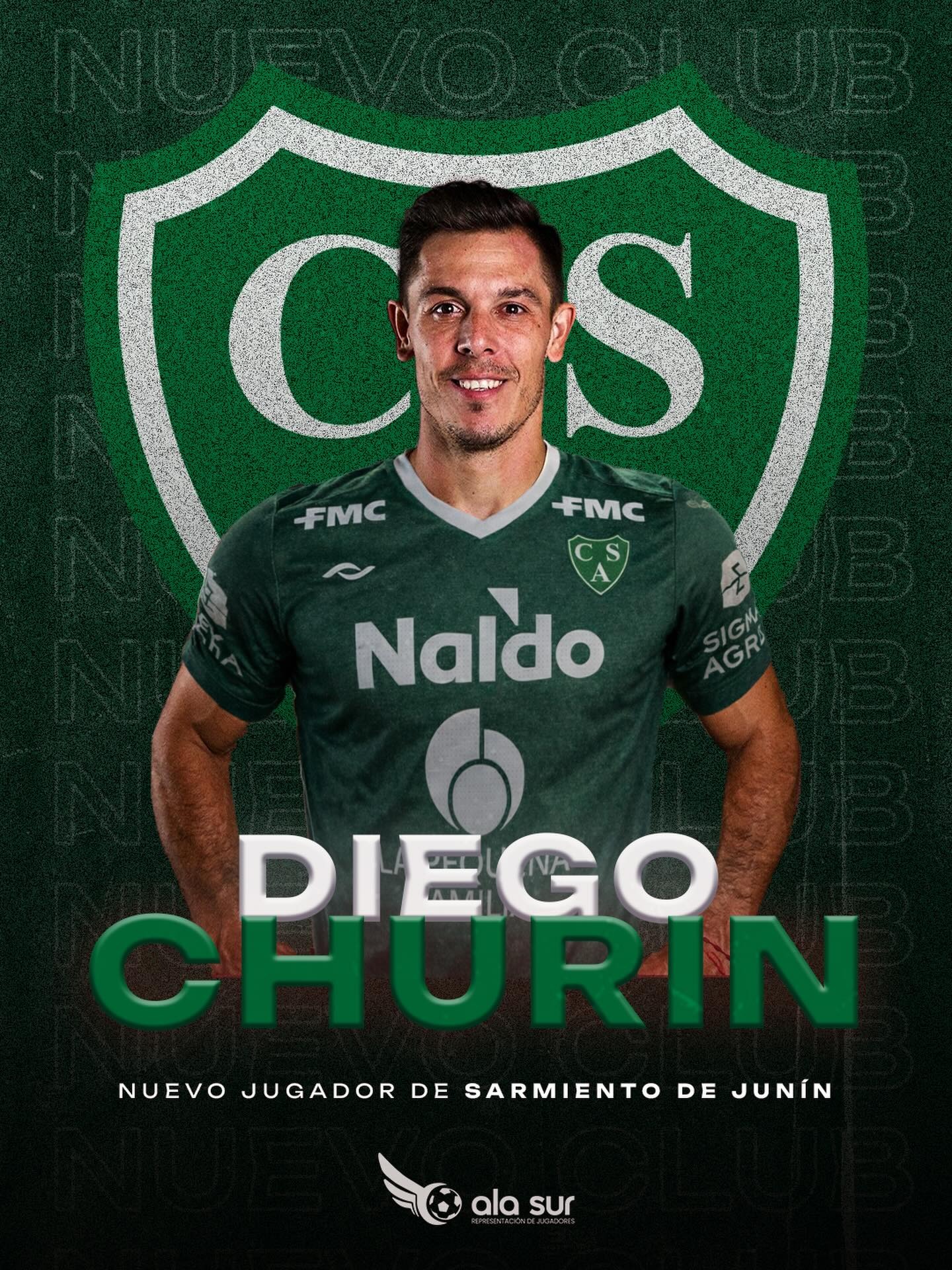 Conheça o novo reforço Diego Churin